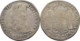 FERNANDO VII. Zacatecas. 8 reales. 1817. AG