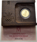 XXV Olimpiada Barcelona ´92. 10.000 pesetas. 1990. FDC