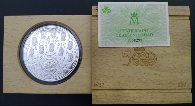 V CENTENARIO. Serie IV. 10.000 pesetas. 1992. Expo de Sevilla ´92. Felipe II. Co...