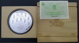 V CENTENARIO. Serie IV. 10.000 pesetas.  1992. Expo de Sevilla ´92. Felipe II. PROOFlike FDC