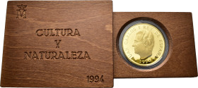 CULTURA Y NATURALEZA. 80.000 pesetas. Lince Ibérico. 1994. PROOF FDC