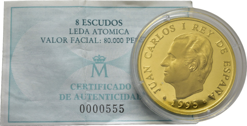 CULTURA Y NATURALEZA. 80.000 pesetas. Leda atómica y el cisne. 1995. Sólo con su...