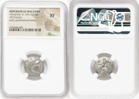 MACEDONIAN KINGDOM. Alexander III the Great (336-323 BC). AR drachm (18mm, 12h). NGC XF. Early posthumous issue of Magnesia ad Maeandrum, ca. 323-319 ...