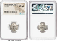 MACEDONIAN KINGDOM. Alexander III the Great (336-323 BC). AR drachm (17mm, 1h). NGC Choice VF. Lifetime issue of Abydus, ca. 328-323 BC. Head of Herac...