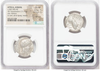 ATTICA. Athens. Ca. 440-404 BC. AR tetradrachm (23mm, 17.17 gm, 4h). NGC Choice XF 5/5 - 3/5, Full Crest. Mid-mass coinage issue. Head of Athena right...