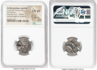 PAPHLAGONIA. Sinope. Satrapal Coinage. Ca. late 4th century BC. AR drachm (20mm, 2h). NGC Choice VF, test cut. Abdssn as satrap. Head of nymph left, h...