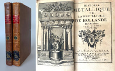 Monographien. Bibliophile Werke. Bizot, P.


Histoire métallique de la république de Hollande. 1. und 2. Band. Amsterdam 1688. Avertissement, 160 S...