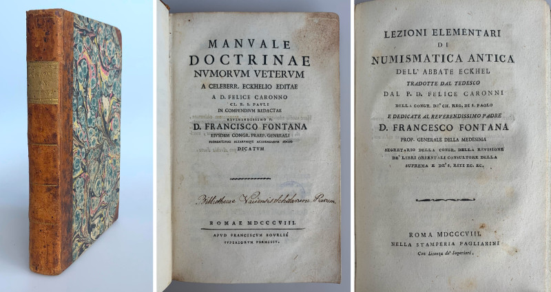 Monographien. Bibliophile Werke. Caronni, F.


Manuale Doctrinae numorum vete...