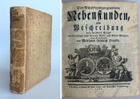 Monographien. Bibliophile Werke. Heroldt, M.H.


Dem Münzvergnügen gewidmete Nebenstunden, oder Beschreibung von hundert Stück merkwürdiger und sel...