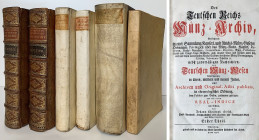 Monographien. Bibliophile Werke. Hirsch, J.C.


Des Teutschen Reichs Münz-Archiv : Bestehend in einer Sammlung Kayserl. und Reichs-Münz-Gesetze, Or...