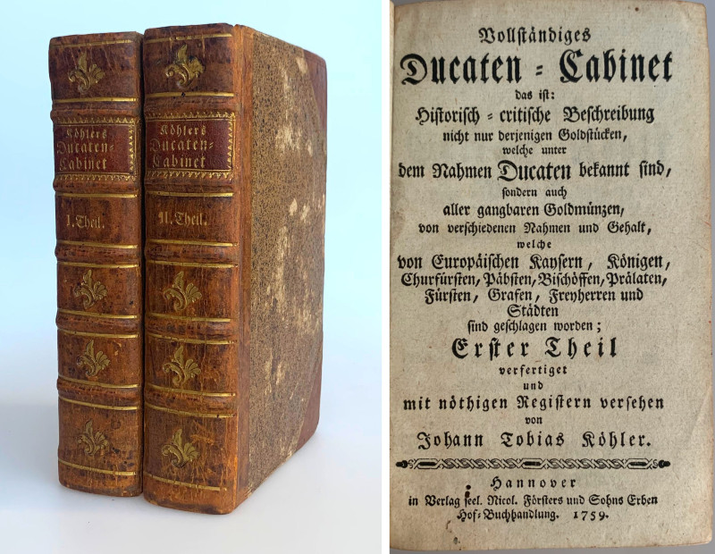 Monographien. Bibliophile Werke. Köhler, J.T.


Vollständiges Ducaten-Cabinet...