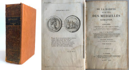 Monographien. Bibliophile Werke. Mionnet, T.E.


De la rareté et du prix des médailles romaines. 2 Bände. Paris 1827. XXIV, 420 S. mit zahlreichen ...