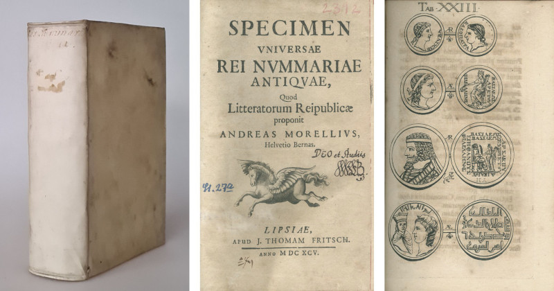 Monographien. Bibliophile Werke. Morell, A.


Specimen universae rei nummaria...