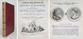 Monographien. Bibliophile Werke. Oelrichs, J.C.C.


Cabinet des medailles de l'electorat de Brandenbourg, consistant en medailles gravees fidelemen...