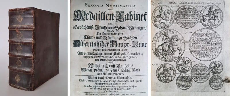 Monographien. Bibliophile Werke. Tentzel, W. E.


Saxonia Numismatica oder Me...