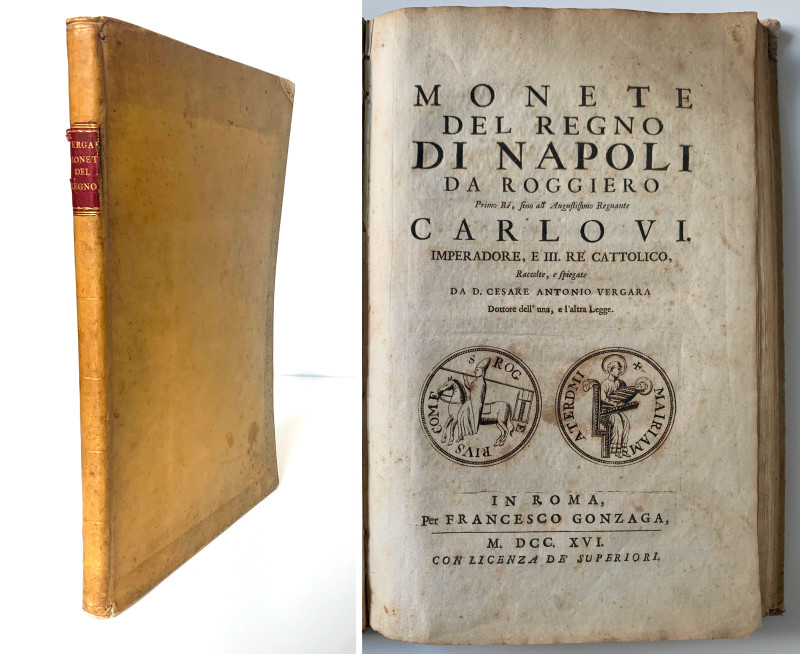 Monographien. Bibliophile Werke. Vergara, C.A.


Monete del regno di Napoli d...