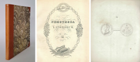 Monographien. Bibliophile Werke. Zacharias, E.


Numotheca. Numismatica Latomorum. Hefte 1 - 8 (komplett). Dresden 1840 - 1846. Insg. 77 S. Text, 4...