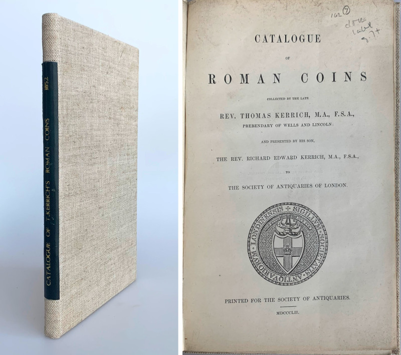 Monographien. Antike Numismatik. Kerrich, R.E.


Catalogue of Roman Coins col...