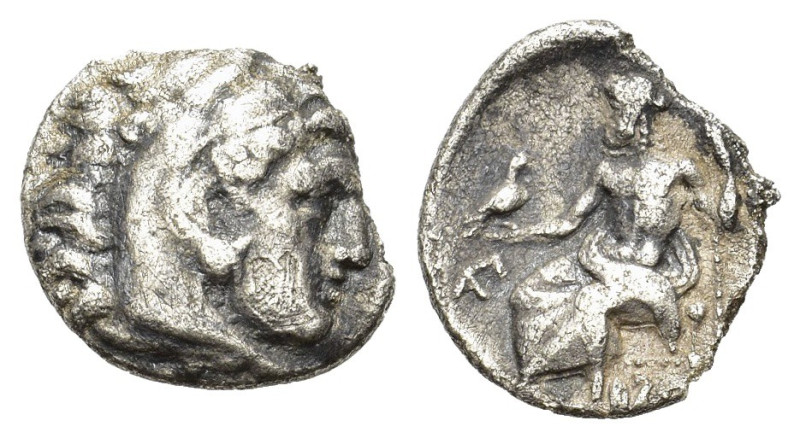 Kings of Macedon, Philip III (323-317 BC). AR Drachm (17.5mm, 3.50g). In the nam...