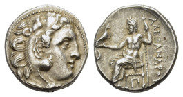 Kings of Macedon, Antigonos I Monophthalmos (Strategos of Asia, 320-306/5 BC, or king, 306/5-301 BC). AR Drachm (16.5mm, 4.20g). In the name and types...
