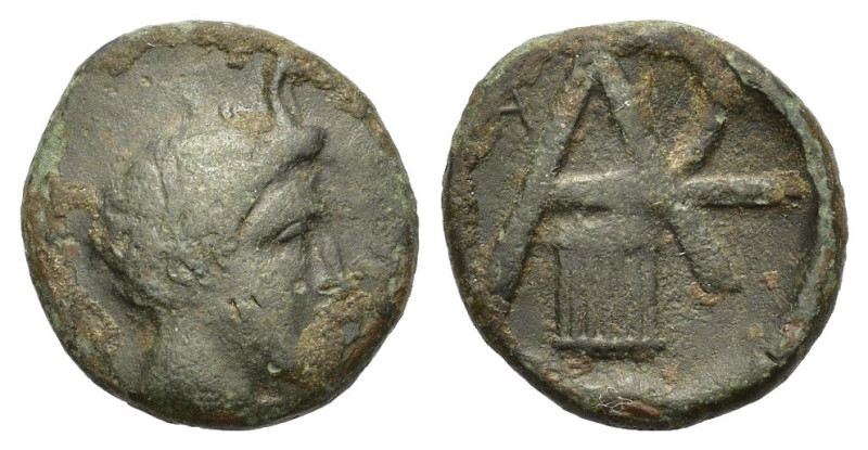 Arkadia, Arkadian League, c. 340-275 BC. Æ Trichalkon (20mm, 5.80g). Megalopolis...