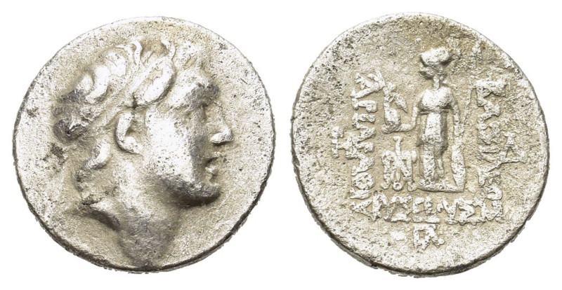 Kings of Cappadocia, Ariarathes V Eusebes Philopator (c. 163-130 BC). AR Drachm ...