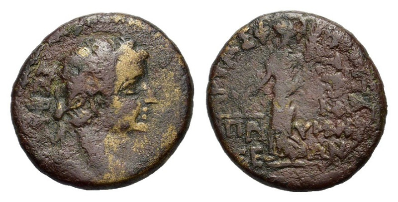 Augustus (27 BC-AD 14). Phrygia, Prymnessus. Æ (19mm, 4.60g). Artas, philopatris...