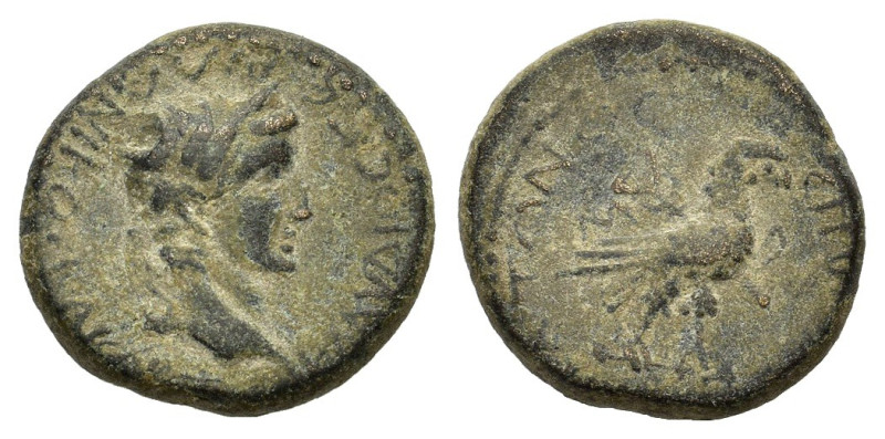 Claudius (41-54). Phrygia, Amorium. Æ (20mm, 5.80g). Katon and Pedon, magistrate...