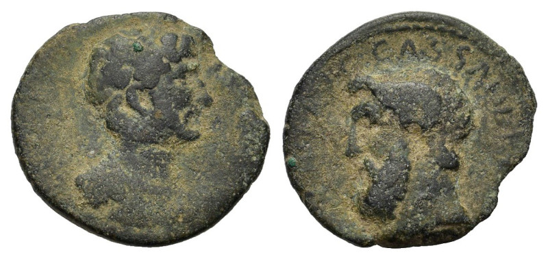 Hadrian (117-138). Macedon, Cassandrea. Æ (21mm, 5.04g). Laureate and cuirassed ...