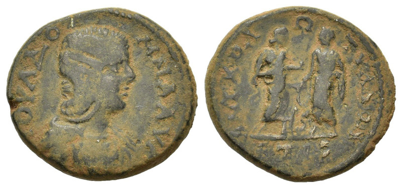 Julia Domna (Augusta, 193-217). Cappadocia, Tyana. Æ (29mm, 16.20g), year 16 (21...