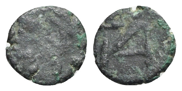 Leo I ? (457-474). Æ (9mm, 0.54g). Uncertain mint. Pearl-diademed, draped and cu...