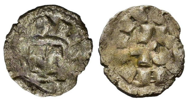 Italy, Lucca. Enrico III, IV or V (1039-1125). BI Denaro (15.5mm, 1.00g). Monogr...