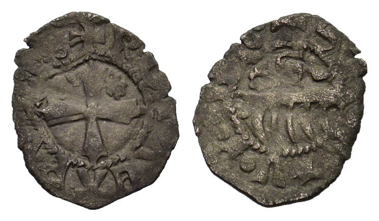 Italy, Papal States. Rome, Senate, c. 14th-15th century. BI Denaro Provisino (16...