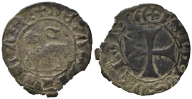 Italy, Roma. Senato Romano, c. 14th-15th century. BI Picciolo (17.5mm, 0.55g). Cross. R/ Lion l. Cf. MIR 173-4. Near VF