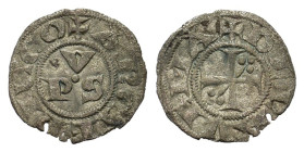 Italy, Ravenna, 13th-14th century. BI Denaro (15.5mm, 0.40g). PVS. R/ Cross with pellet in second and third quarter. Biaggi 1965. VF