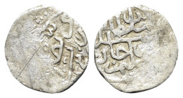 Ottoman Empire, Suleyman I (926-974 AH / AD 1520-1566). AR Akçe (13mm, 0.43g). Mudava mint(?), AH 926. Album 1321.1. Scratches, near VF