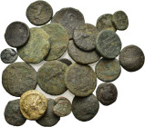 Lot of 24 Greek Æ coins, to be catalog. Lot sold as is, no return