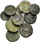 Lot of 10 Greek Æ coins, to be catalog. Lot sold as is, no return