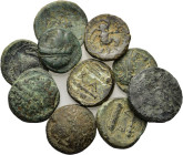 Lot of 10 Greek Æ coins, to be catalog. Lot sold as is, no return