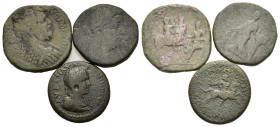 Lot of 3 Roman Provincial Æ coins, to be catalog. Lot sold as is, no return