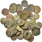 Lot of 35 Late Roman Imperial Æ coins, to be catalog. Lot sold as is, no return