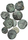 Lot of 10 Late Roman Imperial Æ coins, to be catalog. Lot sold as is, no return