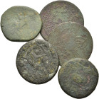Lot of 5 Islamic Æ coins, to be catalog. Lot sold as is, no return