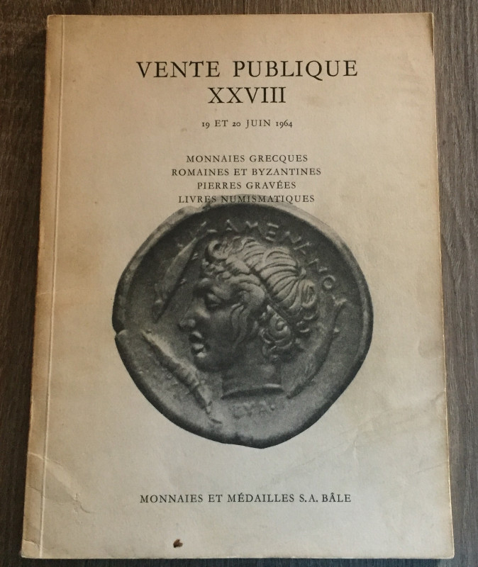 Munzen und Medaillen Auction XXVIII. Monnaies Grecques. Romaines ( provenant d' ...
