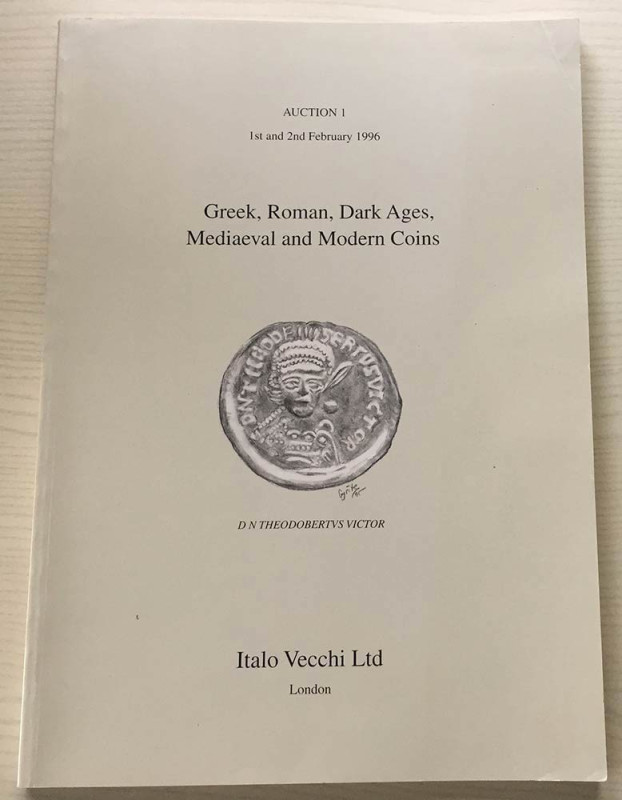 Vecchi I. Nummorum Auctiones No.1. Greek, Roman, Dark Ages, Mediaeval and Modern...