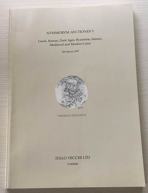 Vecchi I. Nummorum Auctiones No.5. Greek, Roman, Dark Ages, Byzantine, Islamic, ...