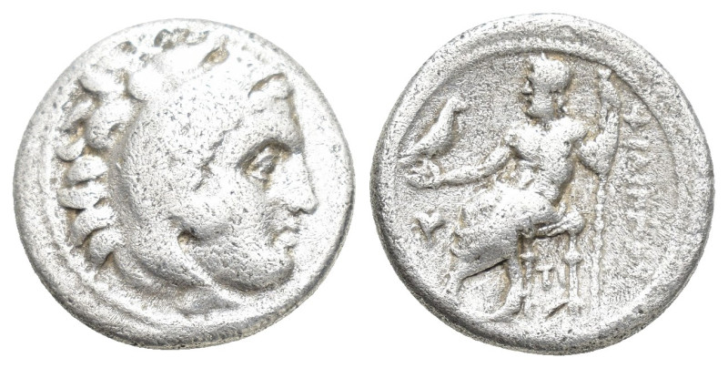 Kings of Macedon, Philip III Arrhidaios (323-317 BC). AR Drachm (16mm, 4 g). Sar...
