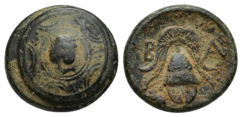 Macedonian Kingdom. Alexander III 'the Great'. 336-323 B.C. Æ 1/2 unit (15mm, 4....