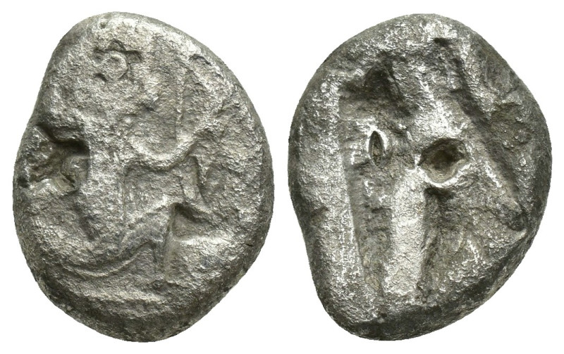 PERSIA, Achaemenid Empire. temp. Darios I to Xerxes I. Circa 505-480 BC. AR Sigl...