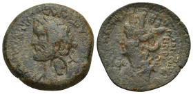 SYRIA, Seleucis and Pieria. Laodicea ad Mare. Antoninus Pius. AD 138-161. Æ (25mm, 9.2 g). Dated CY 188 (AD 140/1). Laureate and draped bust of Antoni...